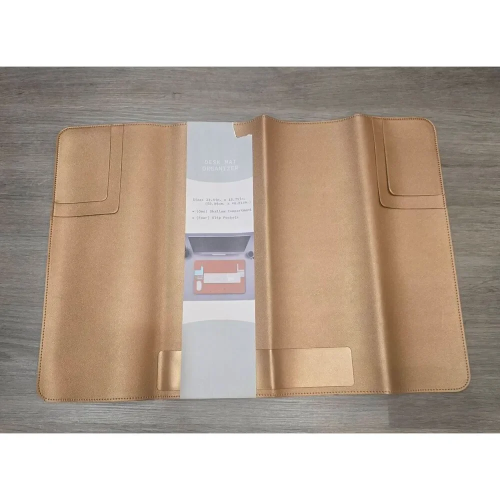 At Home Desk Mat‎ Organizer- Bronze
